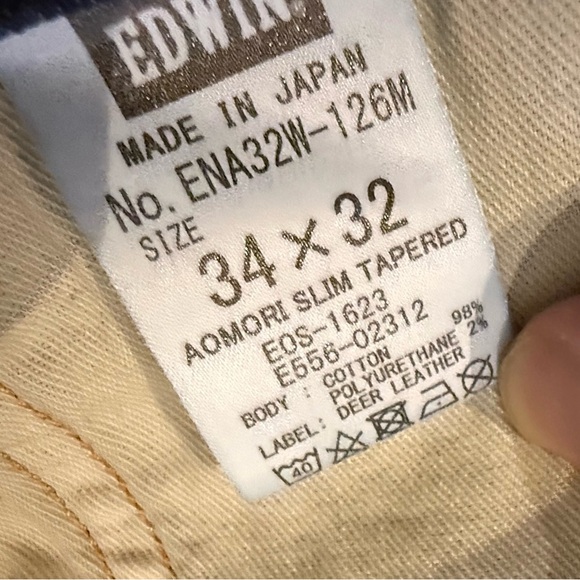 EUC Edwin Aomori jeans - Picture 5 of 11